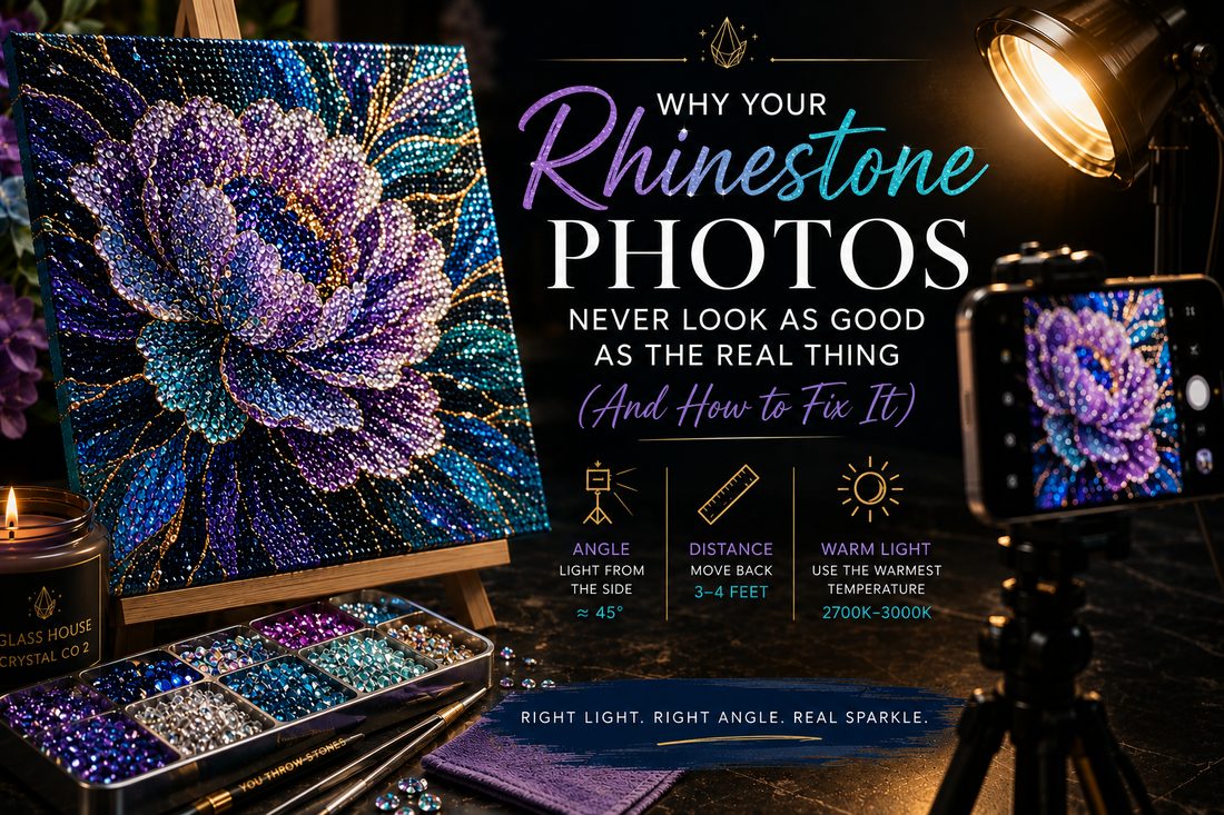 Why Your Rhinestone Photos Never Look As Good As The Real Thing (And How to Fix It)