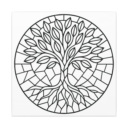 Rooted - Ready to Paint and Rhinestone Canvas