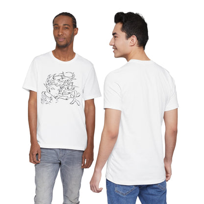 She Moves Like Fire - Unisex Jersey Short Sleeve Tee