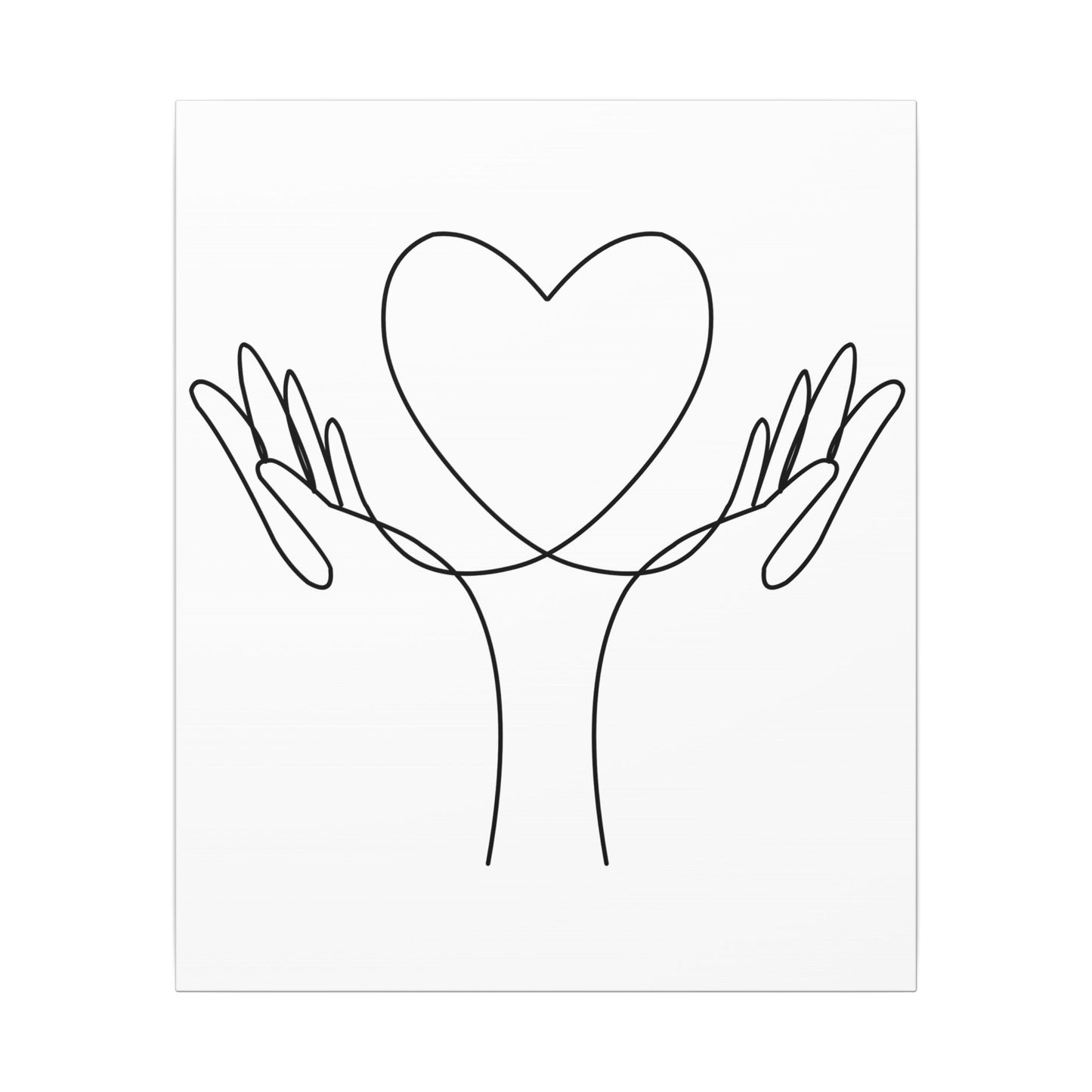 Wholehearted - Ready to Paint and Rhinestone Canvas