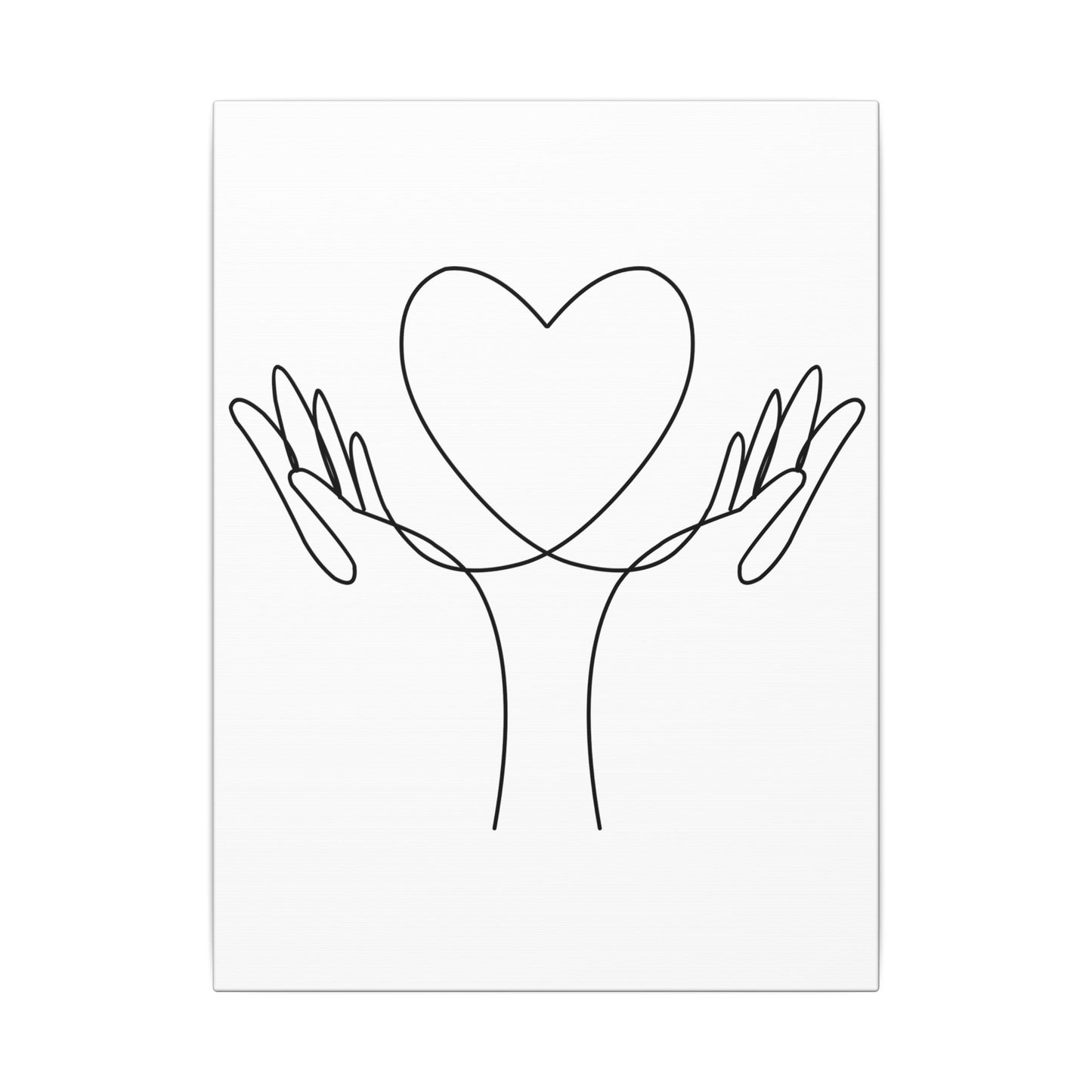 Wholehearted - Ready to Paint and Rhinestone Canvas