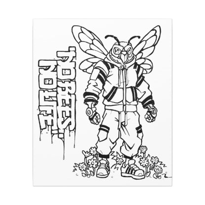 Fresh to the Hive - Ready to Paint and Rhinestone Canvas