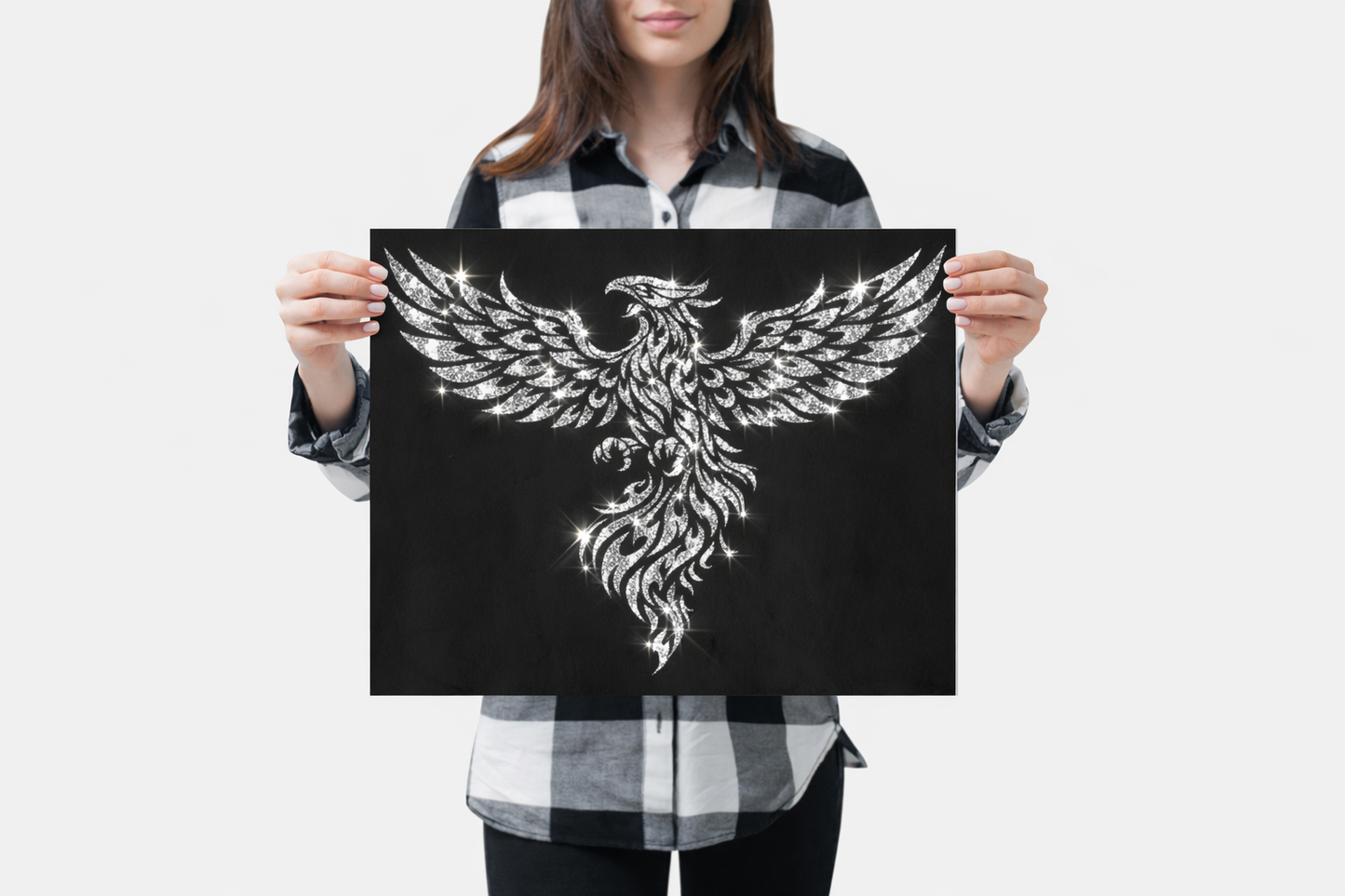 Phoenix Rising - Ready to Rhinestone Canvas