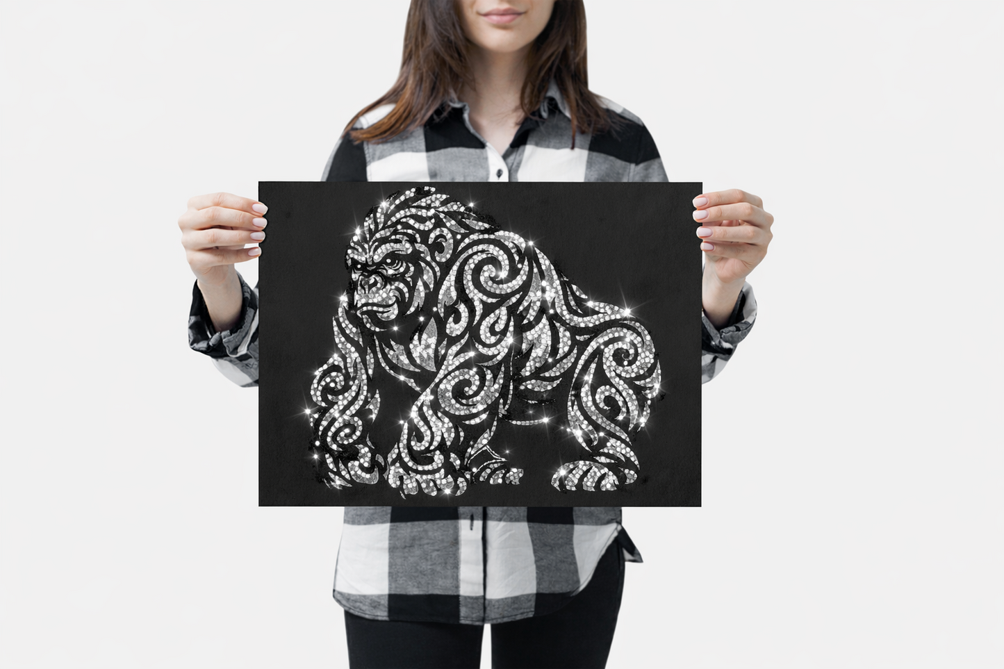 Goliath - Ready to Rhinestone Canvas