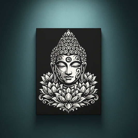 Buddha - 12 x 16 Rhinestone Canvas Kit