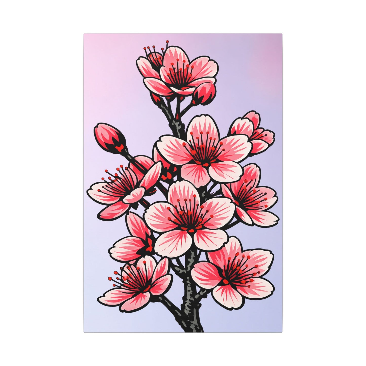 Sakura - Ready to Rhinestone Canvas