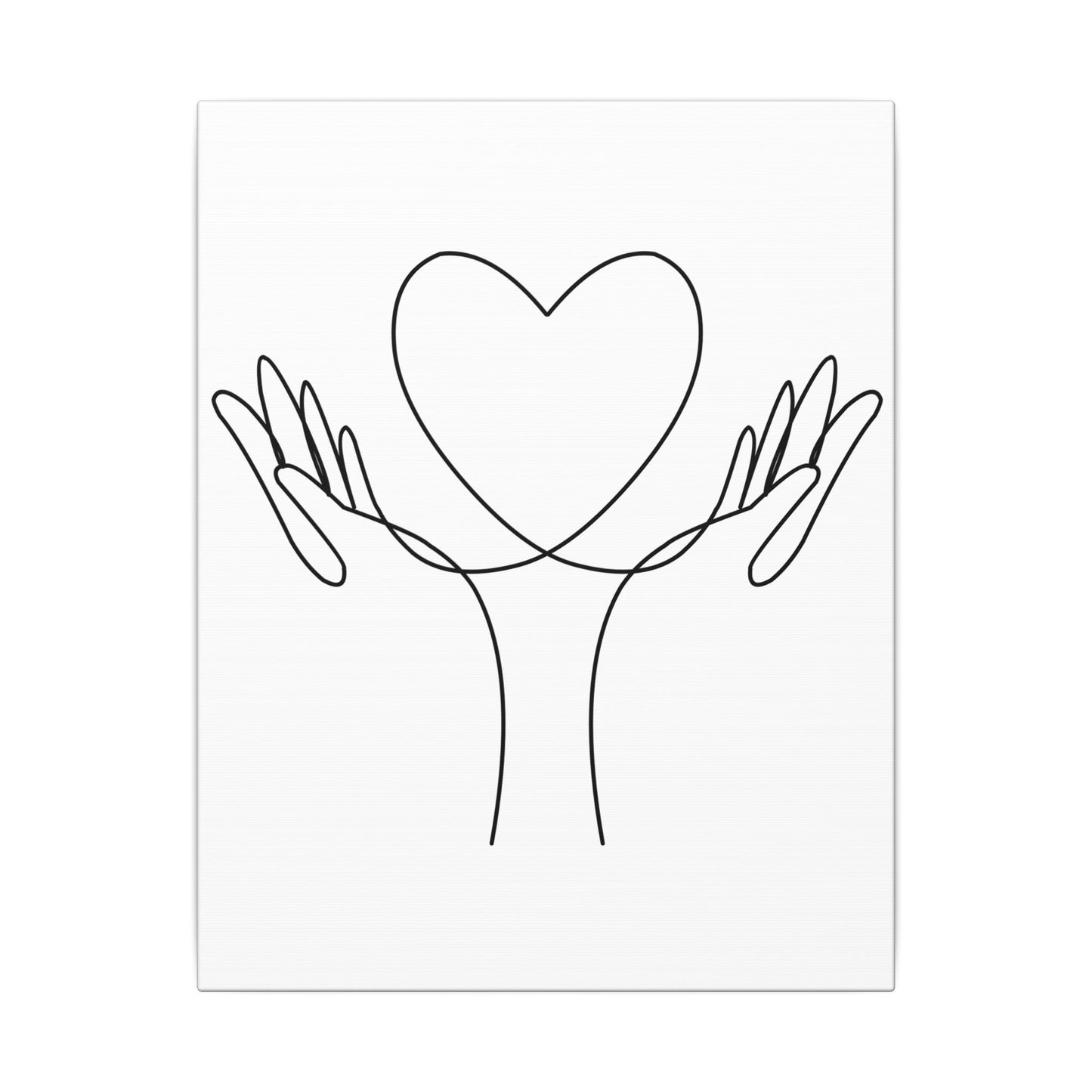 Wholehearted - Ready to Paint and Rhinestone Canvas