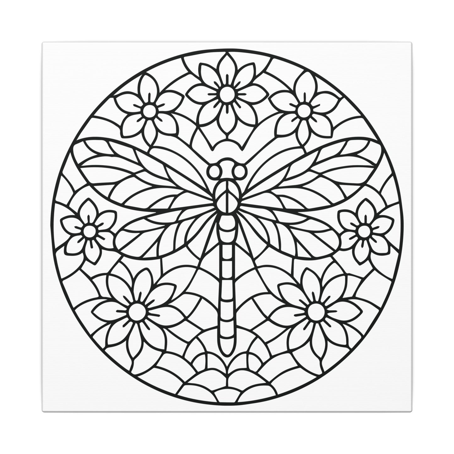 Gossamer - Ready to Paint and Rhinestone Canvas