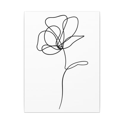 Unfurl - Ready to Paint and Rhinestone Canvas