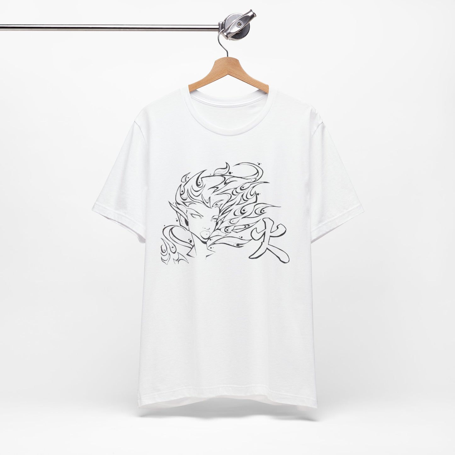She Moves Like Fire - Unisex Jersey Short Sleeve Tee