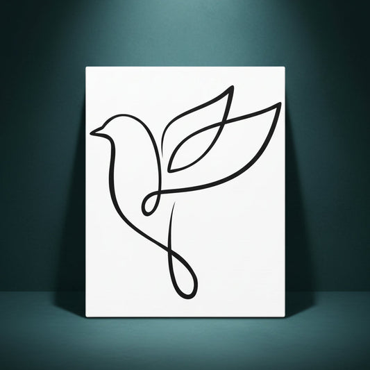 Shalom - Ready to Paint and Rhinestone Cavnas