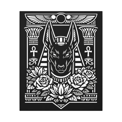 Anubis - Ready to Rhinestone Canvas