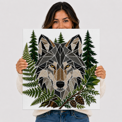Alpha - Ready to Rhinestone Canvas