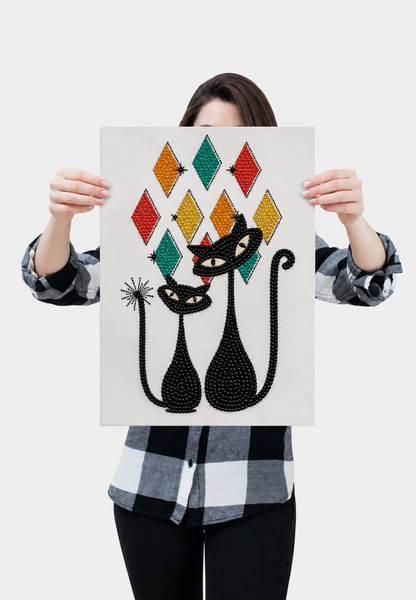 Double Trouble - Ready to Rhinestone Canvas