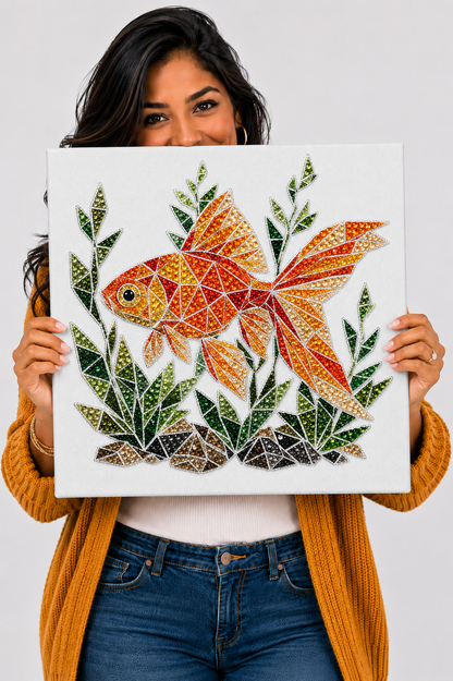 Gilded - Ready to Rhinestone Canvas