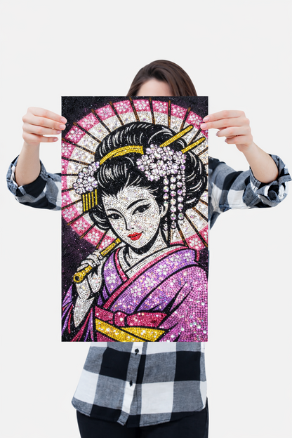 Kimoko - Ready to Rhinestone Canvas