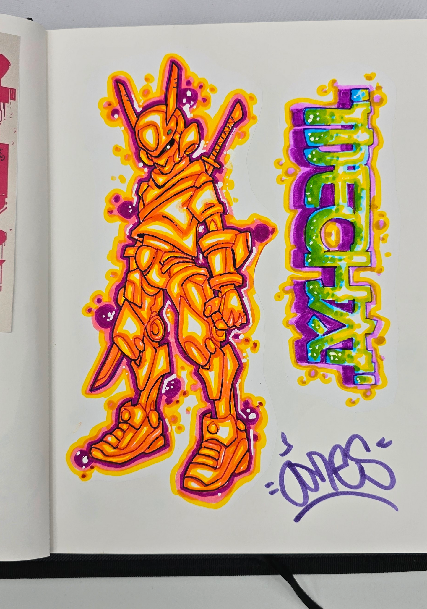 Mecha - Ready to Rhinestone Canvas