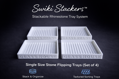 Swiki-Stackers™ – Stackable Rhinestone Tray System