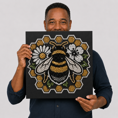 Suga Buzz - Ready to Rhinestone Canvas