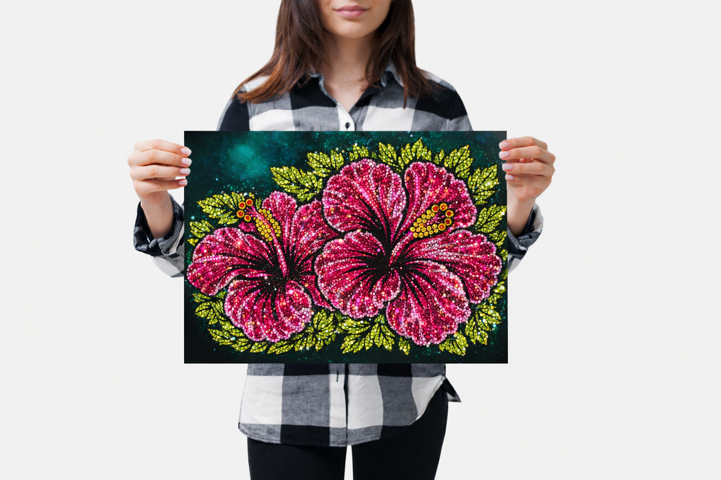 Maga en Flor -  Ready to Rhinestone Canvas